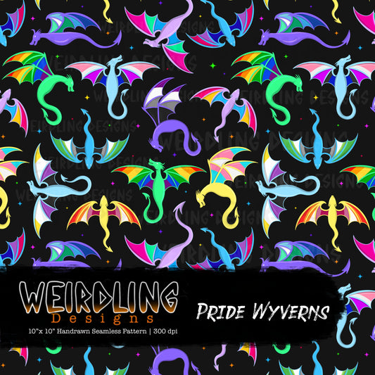 Pride Wyverns - Limited Seamless Design - 4 Colourways