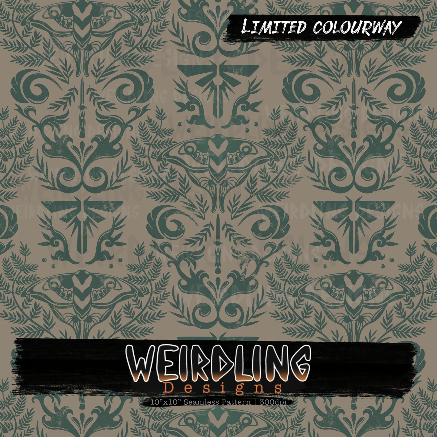 The Last of Damask - Limited Seamless Design - 6 Colourways