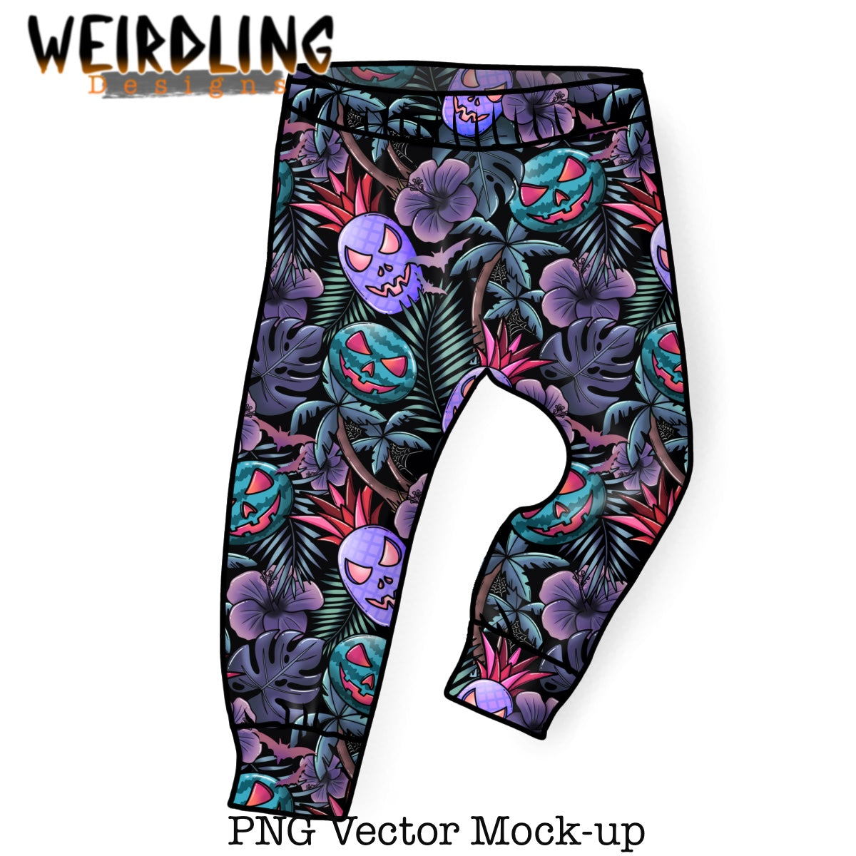 Kid’s Leggings - Vector Mockup