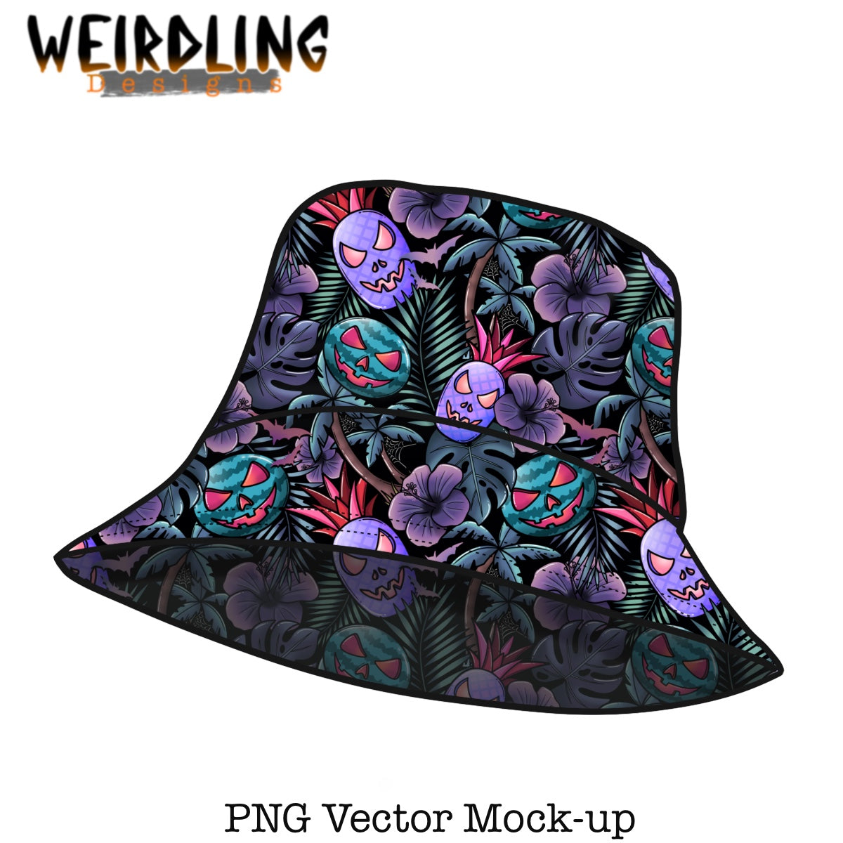 Bucket Hat - Vector Mockup