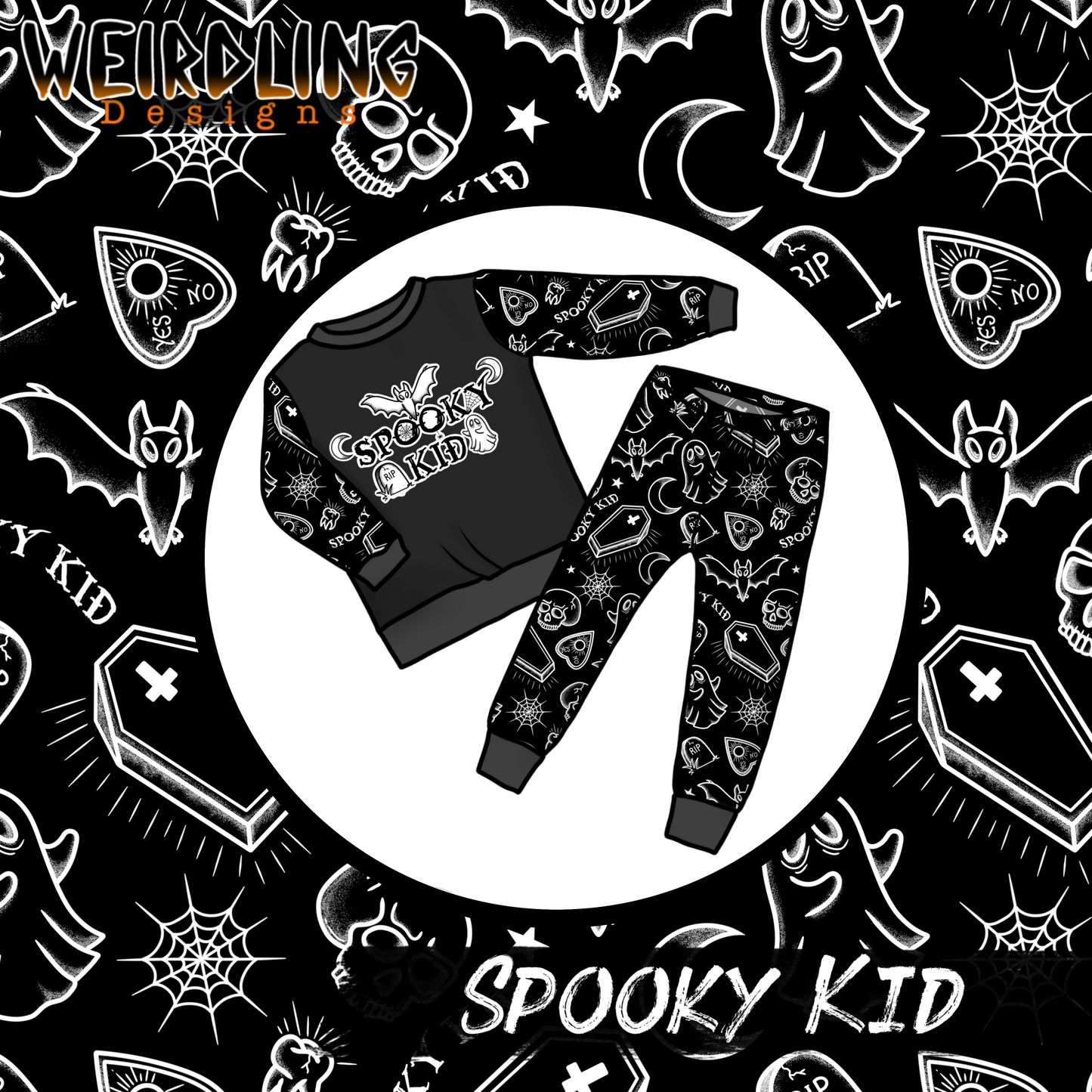 Spooky Kid - Limited Seamless Pattern