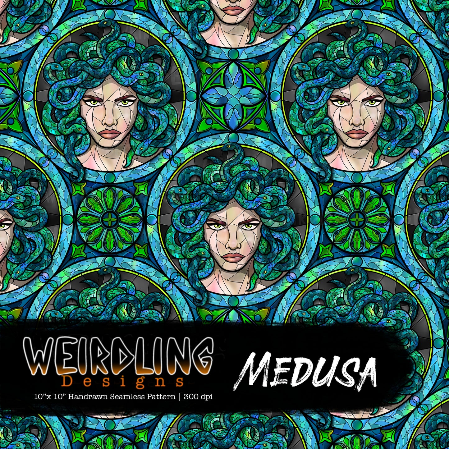Medusa - Limited Seamless Design - 5 Colourways