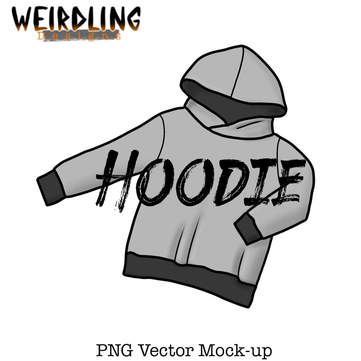 Hoodie - Vector Mockup