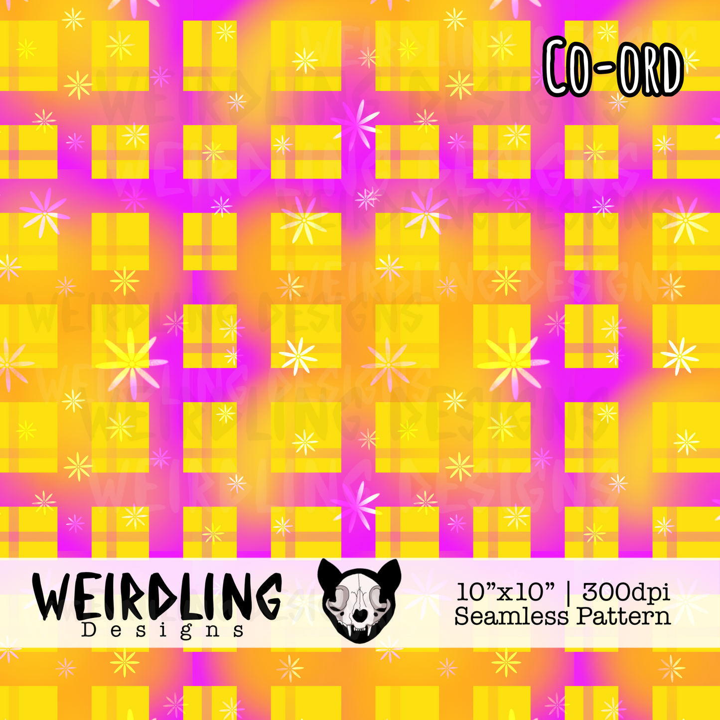 Springtime Coords - Limited seamless pattern - Multiple Colourways