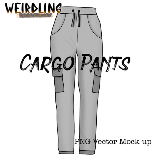 Cargo Pants - Vector Mockups