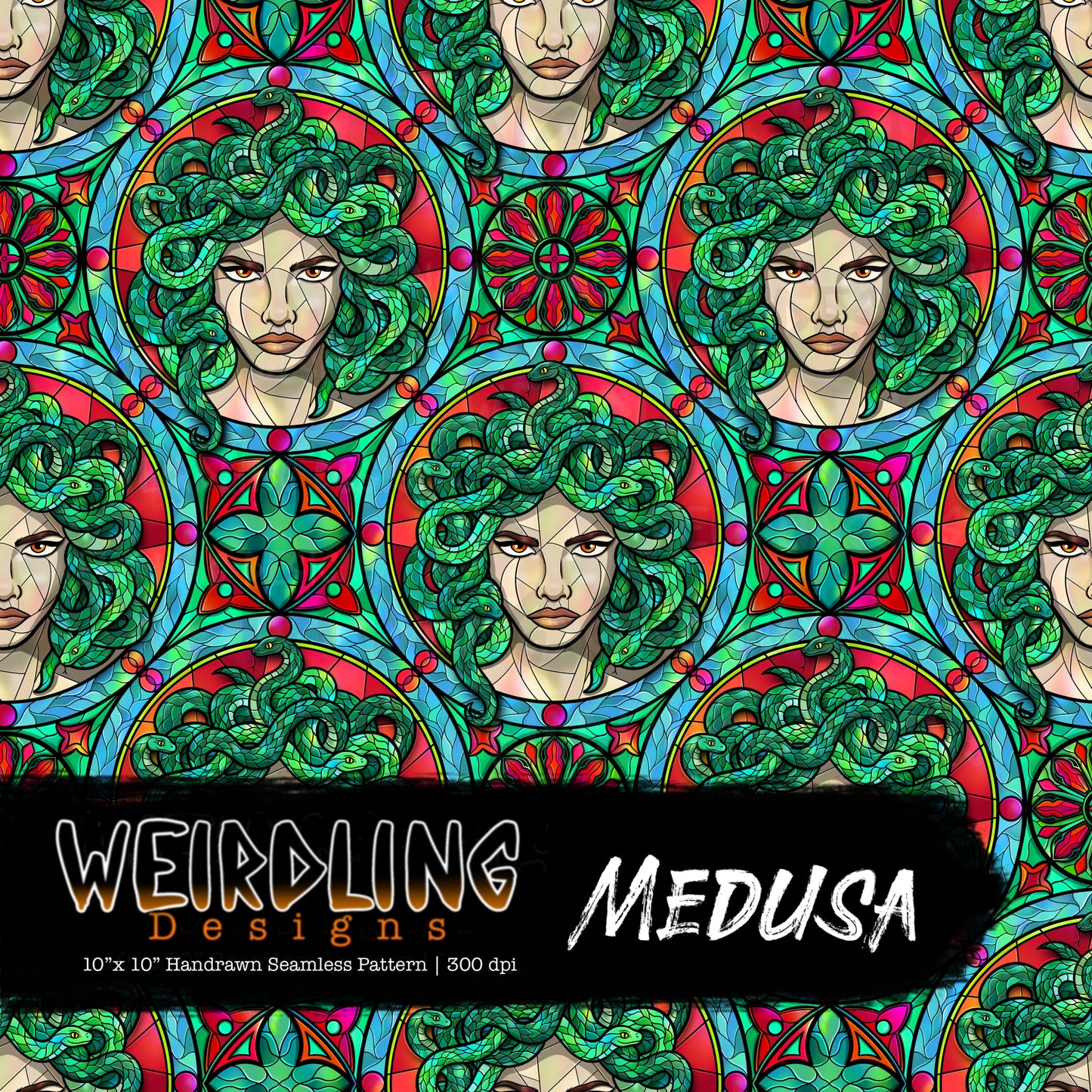 Medusa - Limited Seamless Design - 5 Colourways