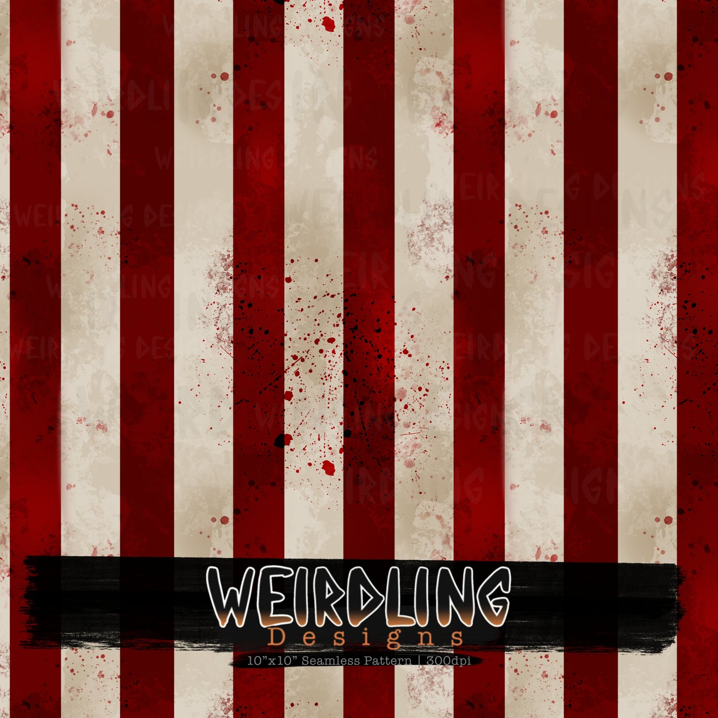 Carnival Stripes - Non-exclusive Co-ord Seamless - 5 Colourways