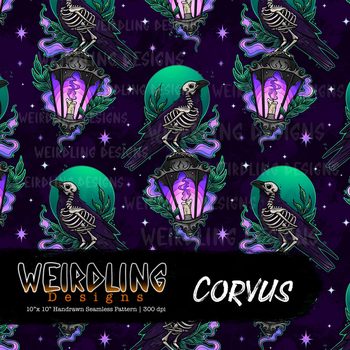 Corvus - Limited Seamless Design - 4 Colourways