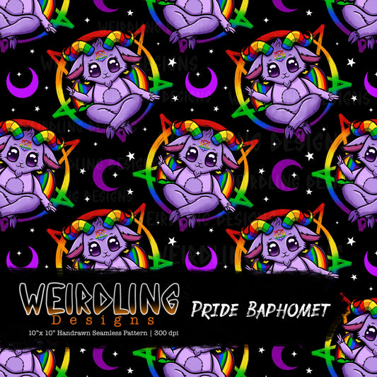 Pride Baphomet- Limited Seamless Design - 4 Colourways