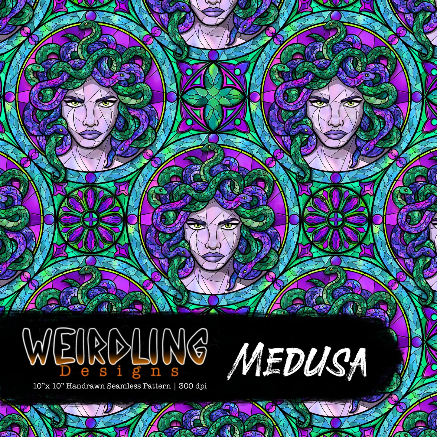 Medusa - Limited Seamless Design - 5 Colourways