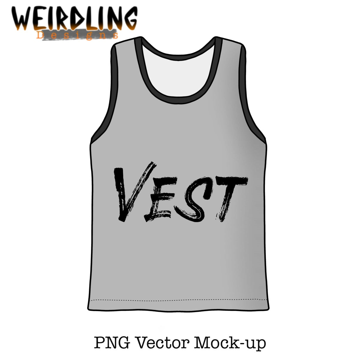 Vest - Vector Mock Up