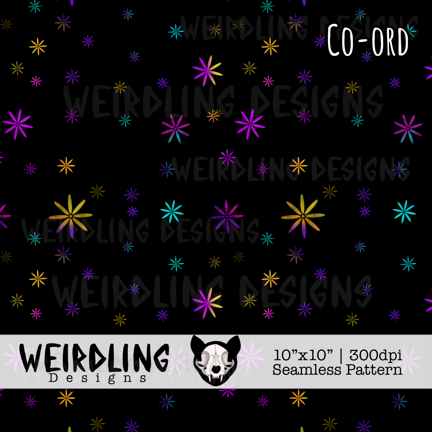 Springtime Coords - Limited seamless pattern - Multiple Colourways