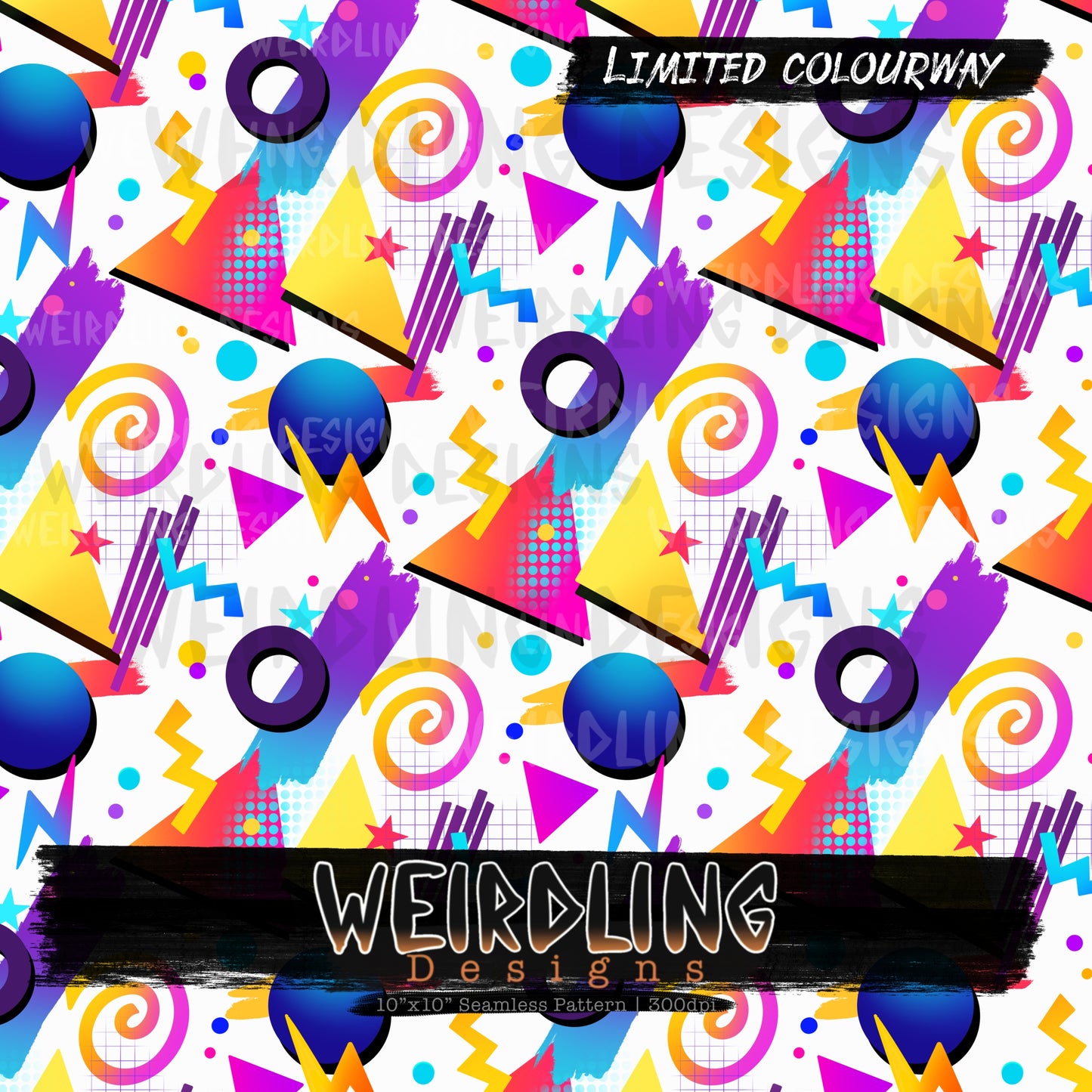 Arcade Floor - Limited Seamless Design - 9 Colourways