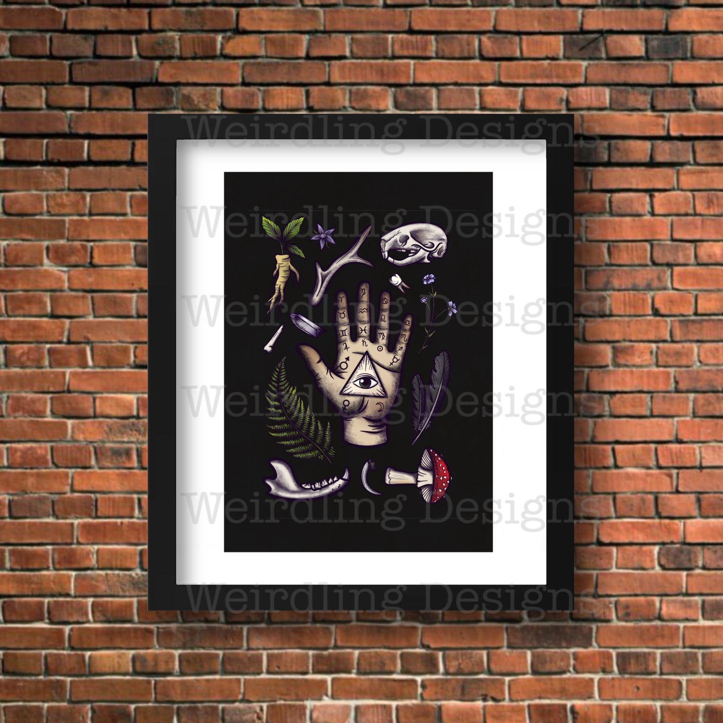 The Craft - Illustration - Wall Print