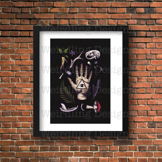 The Craft - Illustration - Wall Print