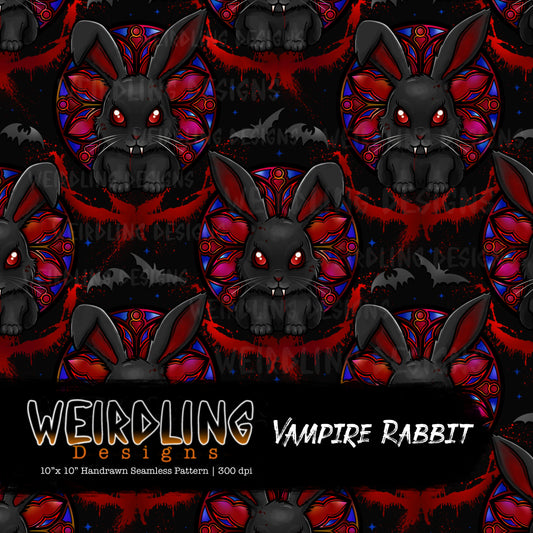 Vampire Rabbit - Limited Seamless Design - 5 Colourways