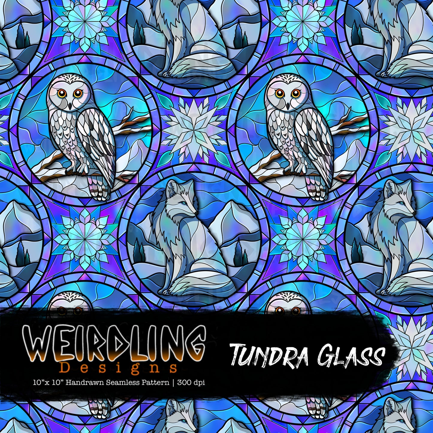 Tundra Glass - Limited Seamless Design - 4 Colourways