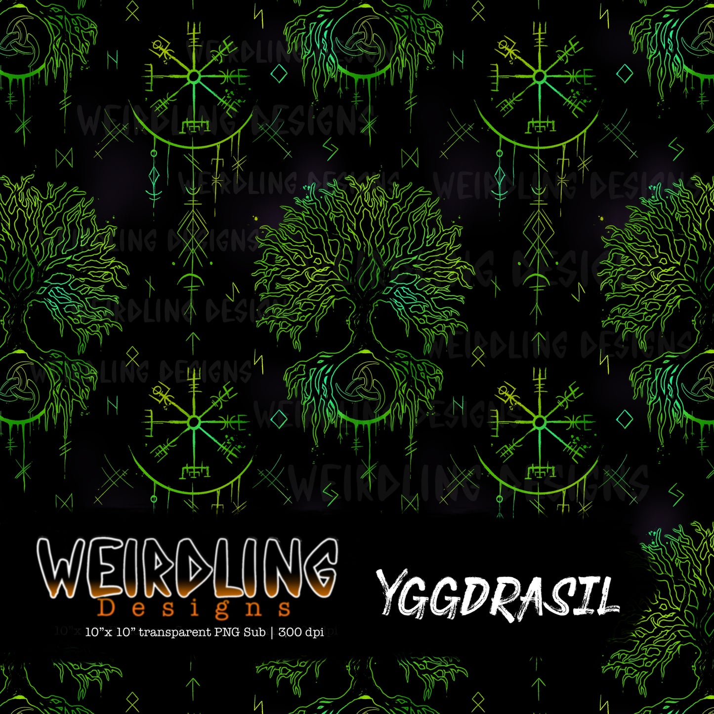 Yggdrasil - Limited Seamless Design - 7 Colourways