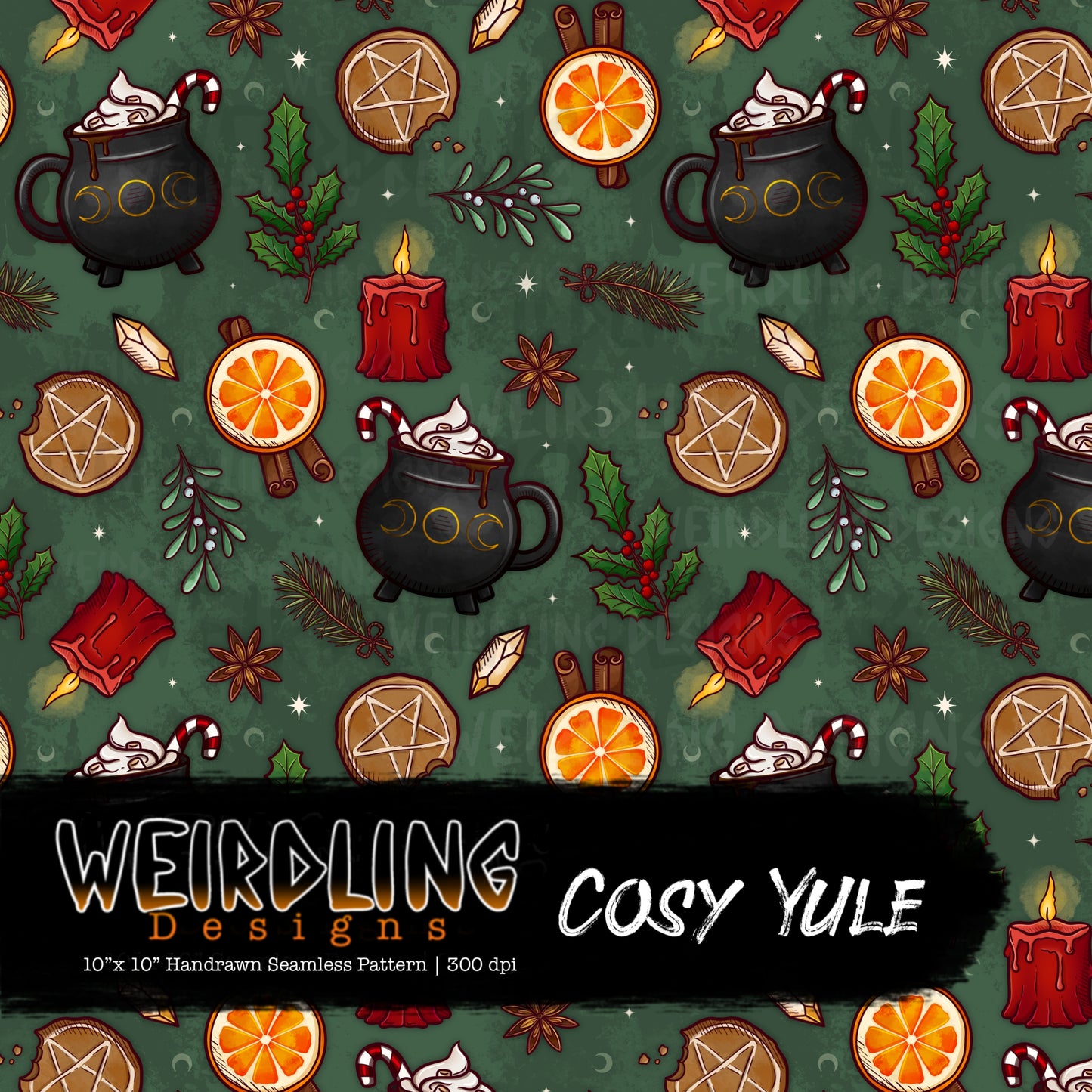 Cosy Yule - Limited Seamless Design- 5 Colourways