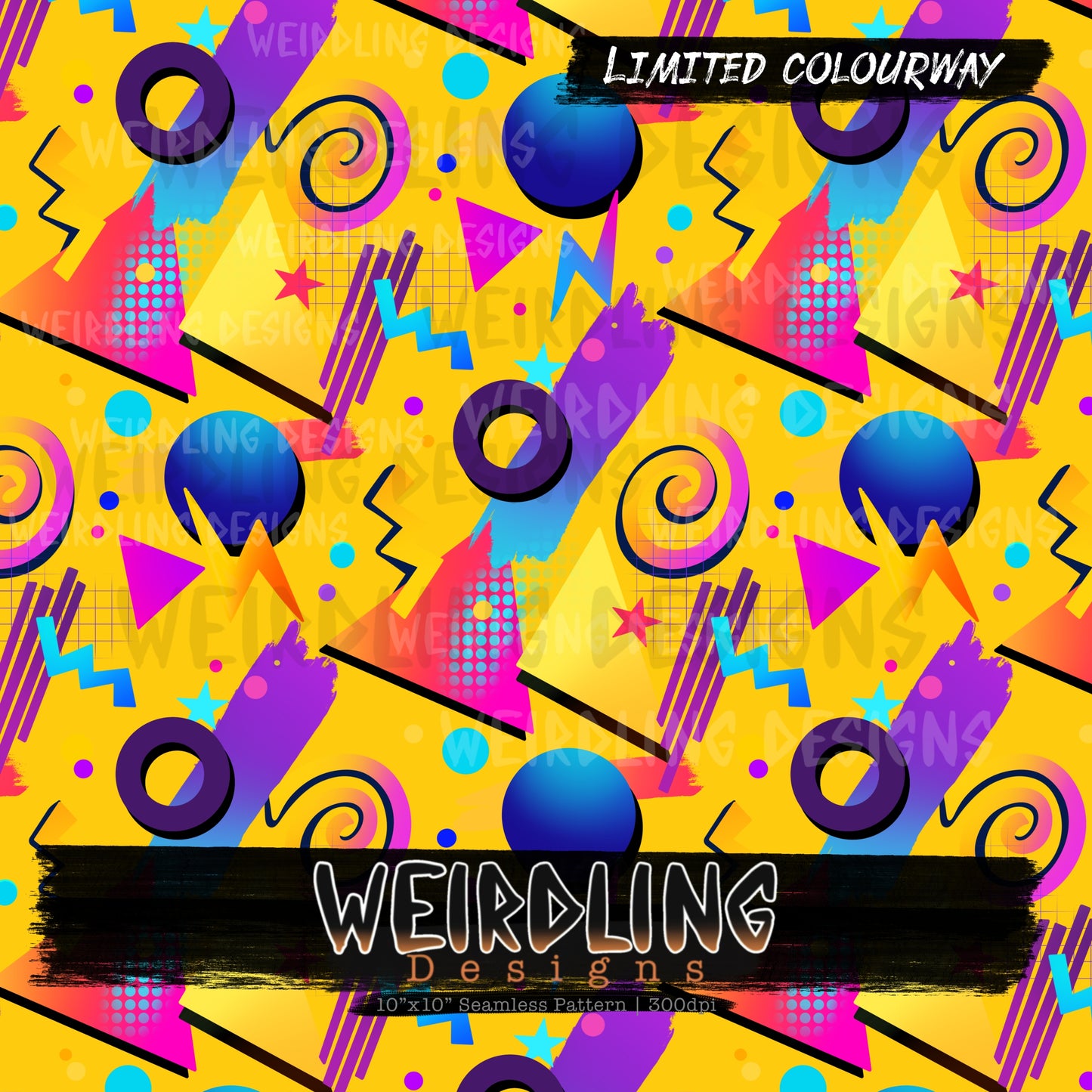 Arcade Floor - Limited Seamless Design - 9 Colourways