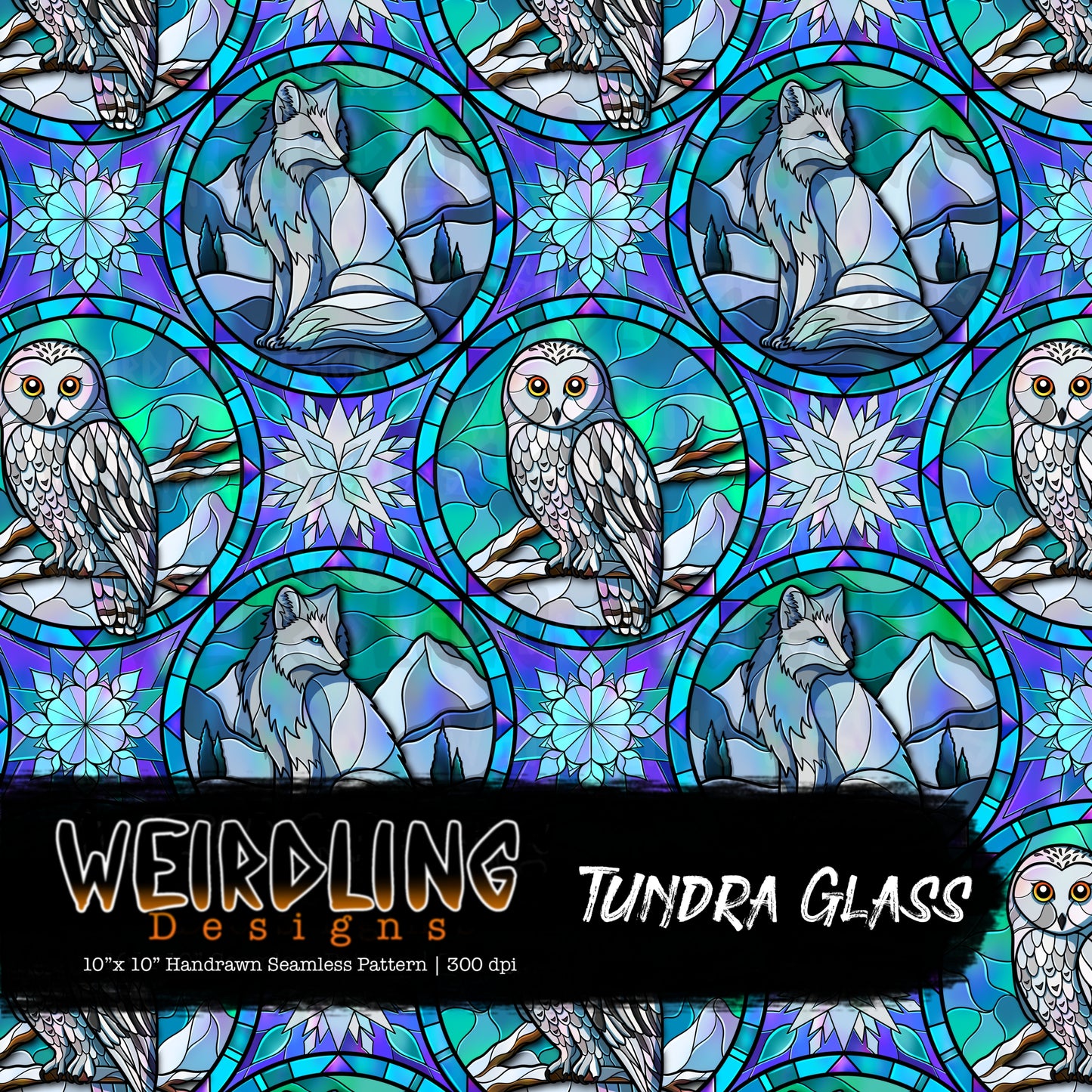 Tundra Glass - Limited Seamless Design - 4 Colourways