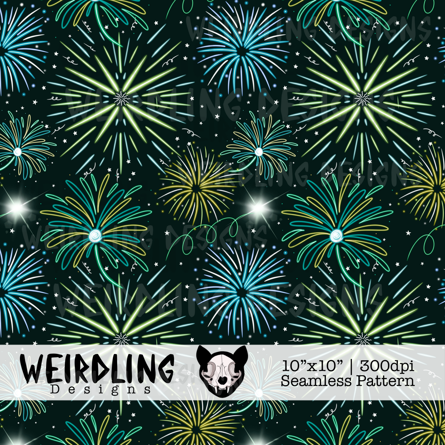 Fireworks - Limited Exclusive Design - Multiple Colourways