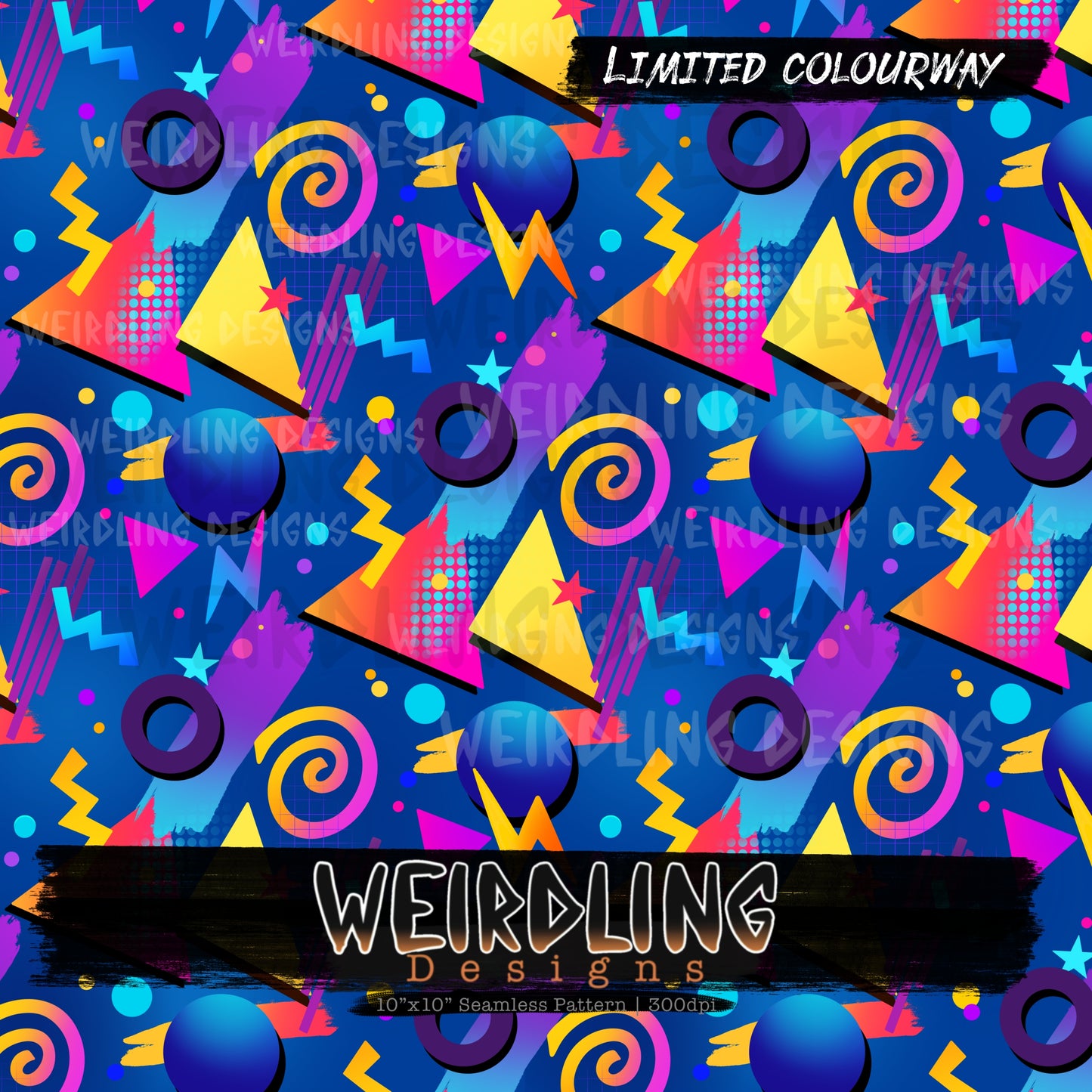 Arcade Floor - Limited Seamless Design - 9 Colourways