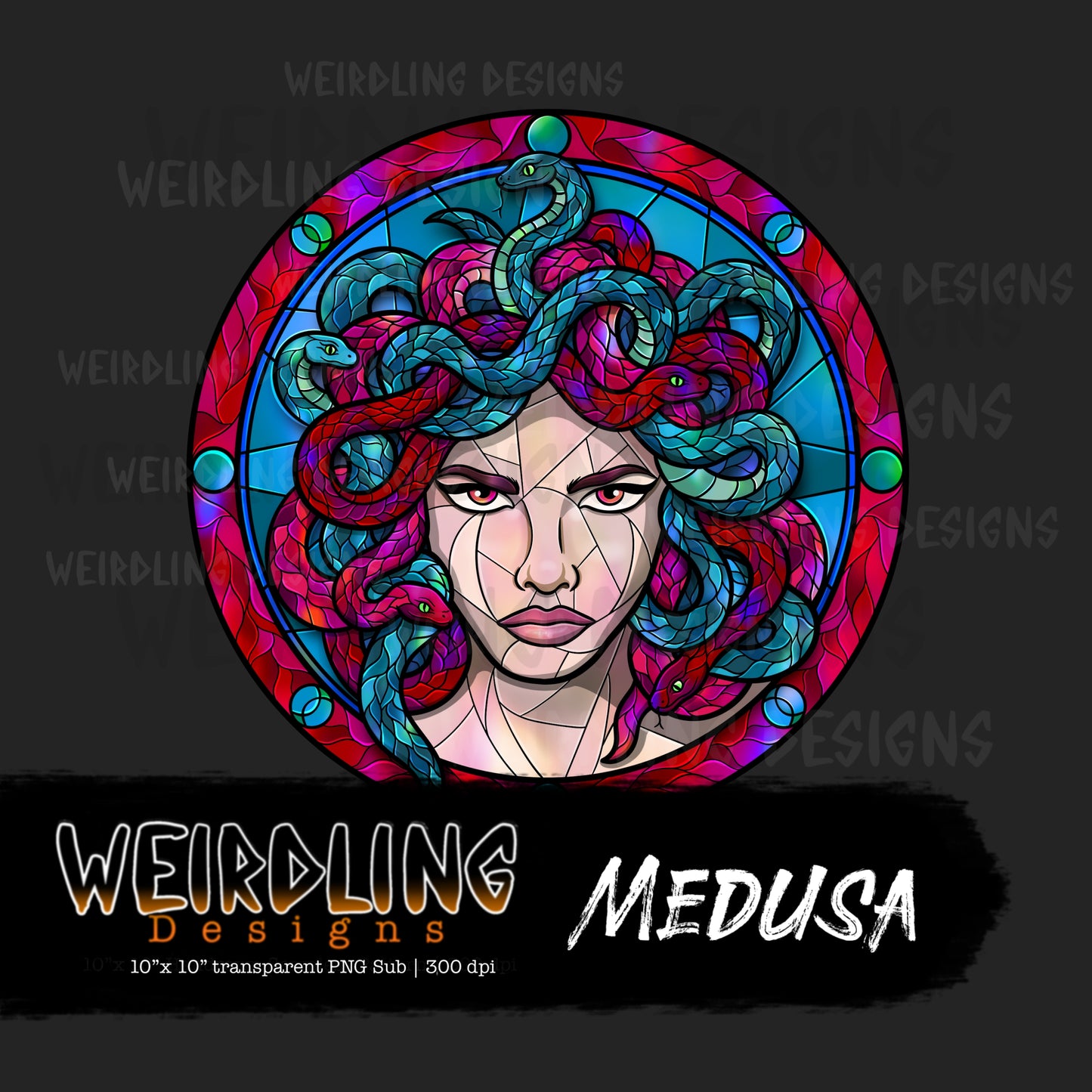 Medusa - Non-Exclusive PNG subs