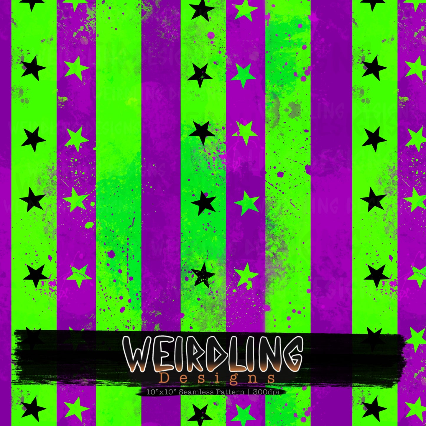 Carnival Stripes - Non-exclusive Co-ord Seamless - 5 Colourways