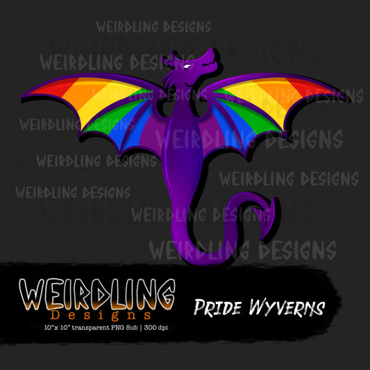 Pride Wyverns - Non-Exclusive PNG Subs