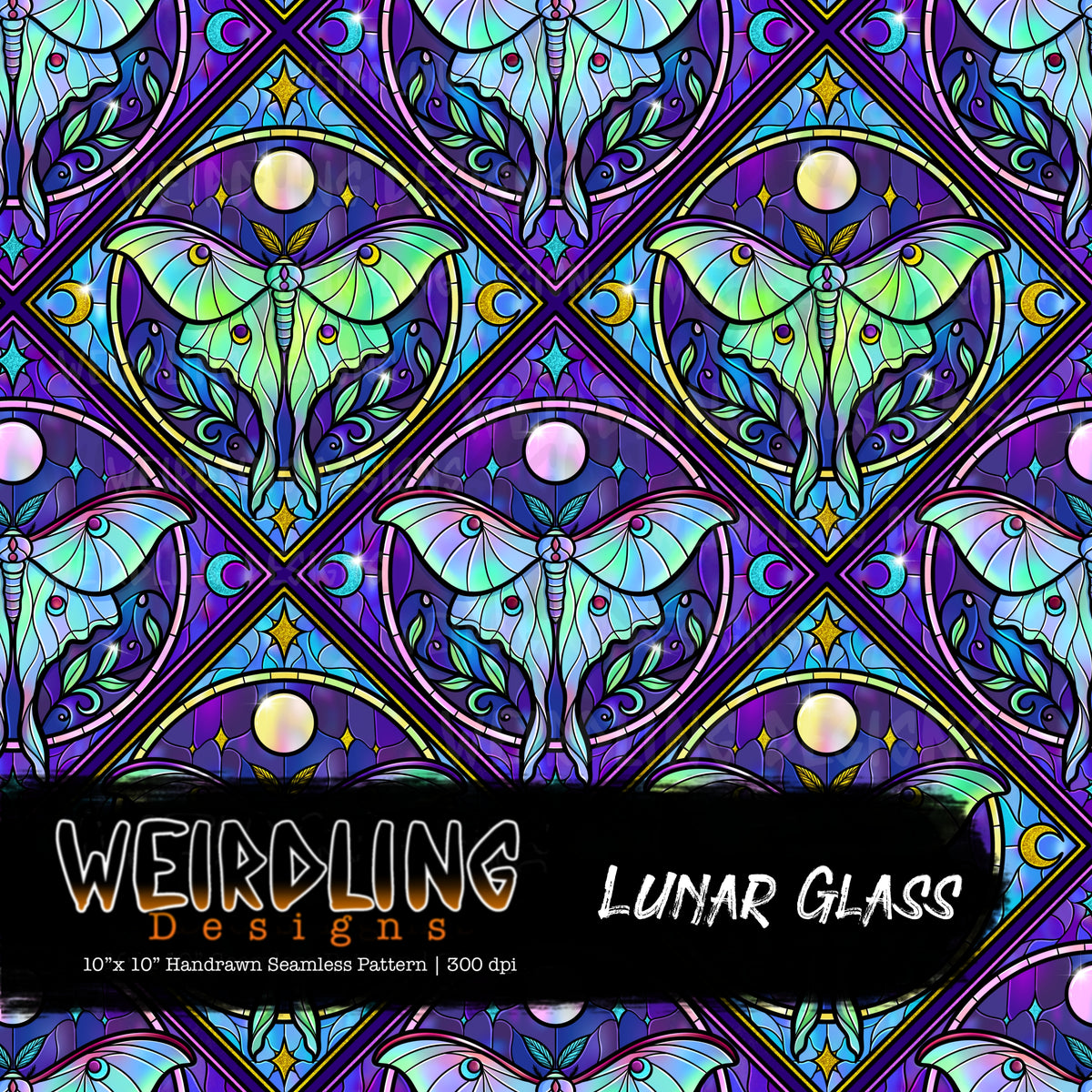 Lunar Glass - Limited Seamless Design - 6 Colourways