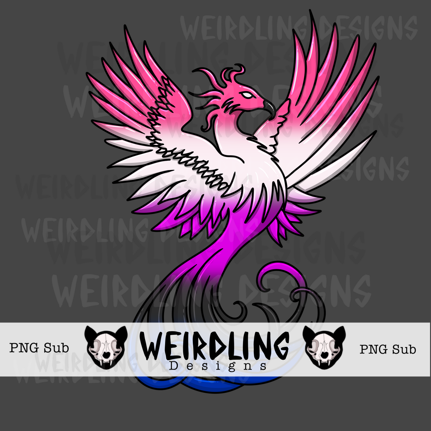 Pride Phoenix - non-exclusive PNG sub