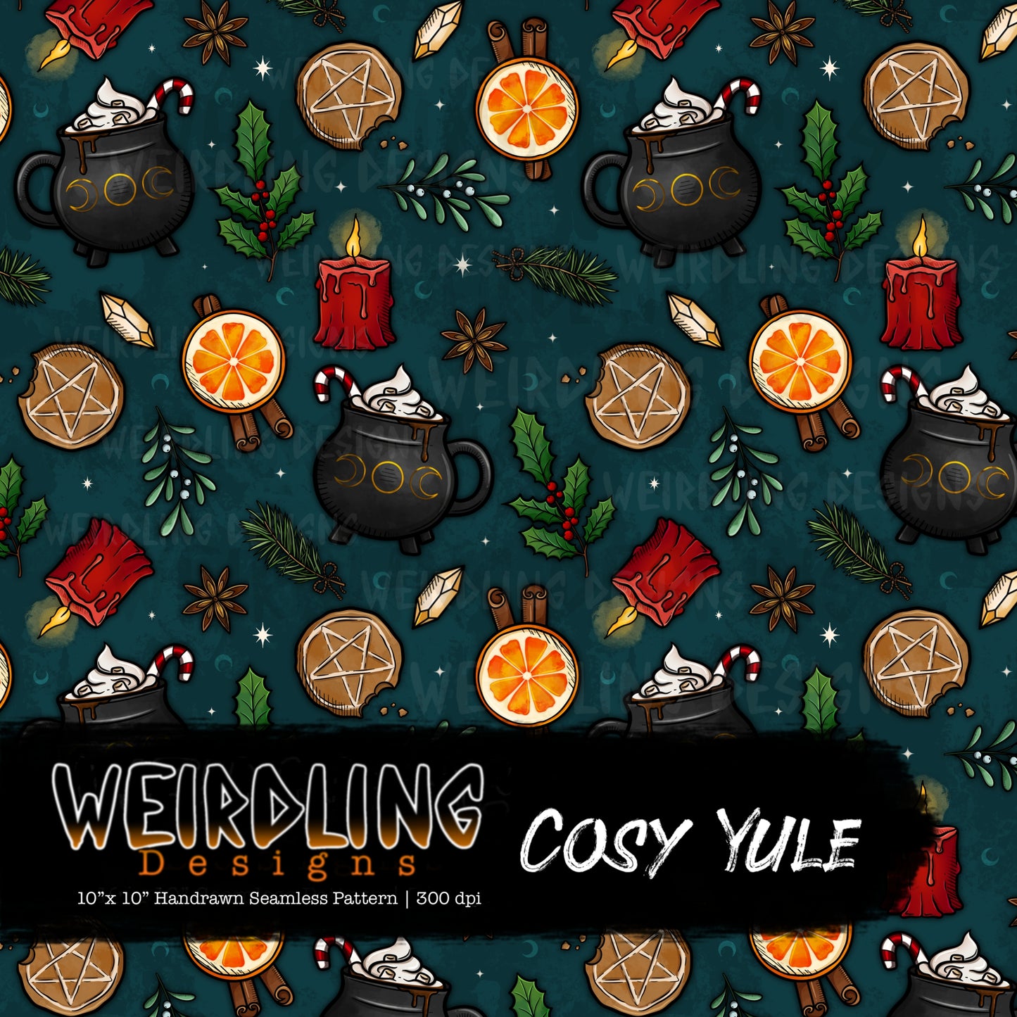 Cosy Yule - Limited Seamless Design- 5 Colourways