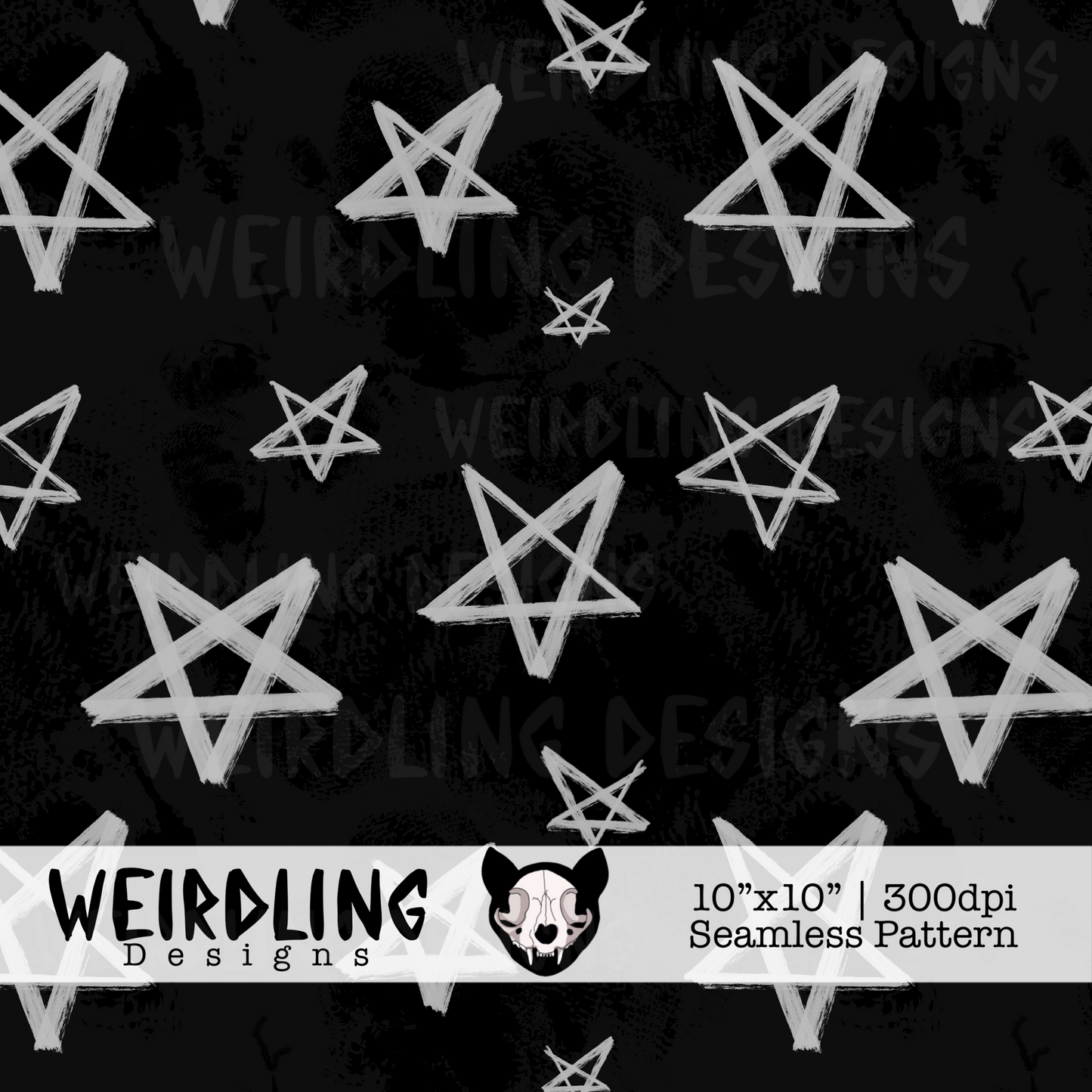 Black Metal Basics - Limited Seamless Pattern