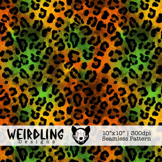 Leopard Grunge - Limited Exclusive Seamless Pattern