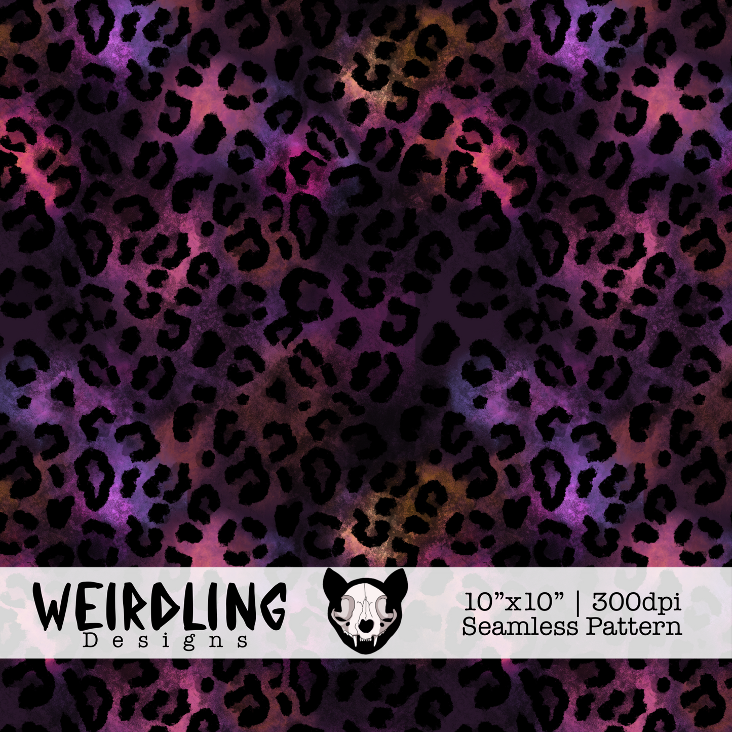 Leopard Grunge - Limited Exclusive Seamless Pattern